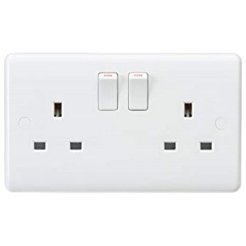 13A 2 GANG SWITCH SOCKET SP