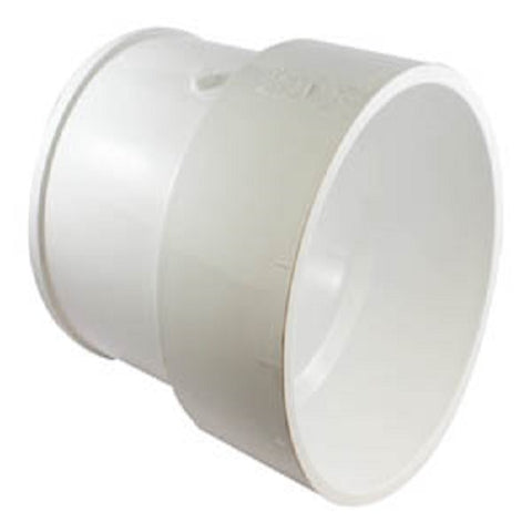 4" Cast Iron to 4" Plastic Adaptor