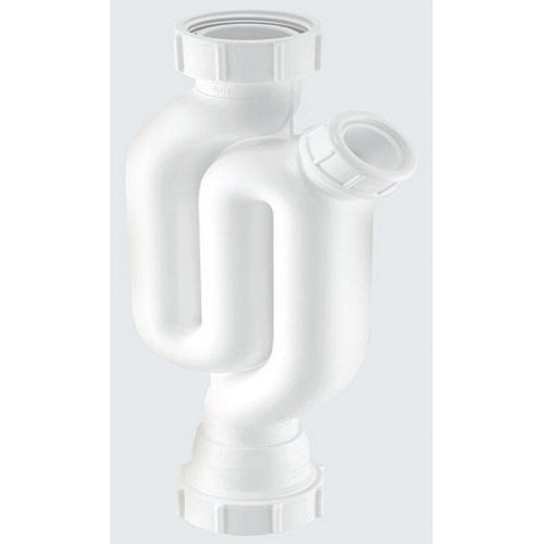 McAlpine X10 straight through trap with 75mm seal & cleaning eye 1.1/4