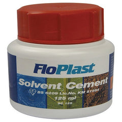 Floplast solvent cement BS6209
