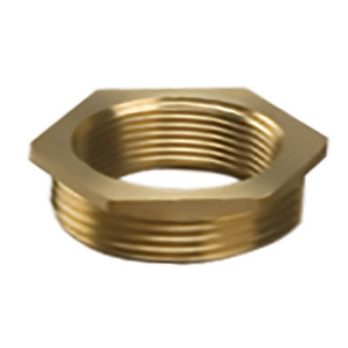 Brass hexagonal bush 1/4