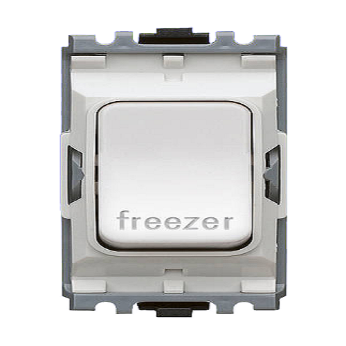 MK 20 Amp DP 1 Way Grid Switch marked - Freezer