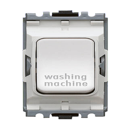 MK 20 Amp DP 1 Way Grid Switch marked - Washing Machine