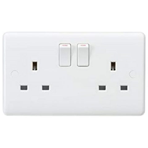 13A 2 GANG SWITCH SOCKET SP