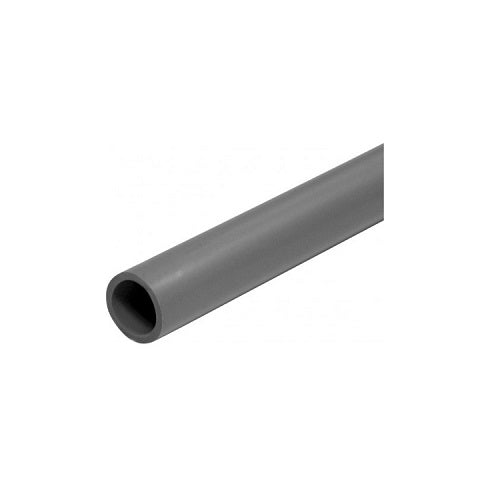 15MM X 3M STRAIGHT BARRIER PIPE PB (GREY)