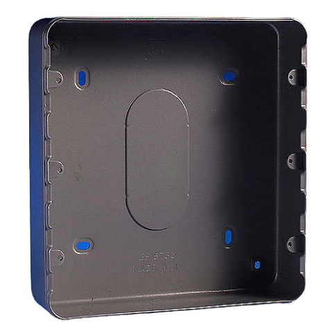 18 Gang Grid Surface Metal Box