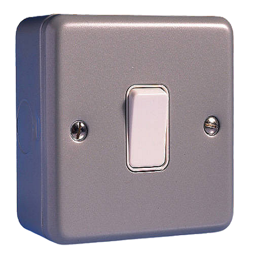 1 Gang 2 Way Metalclad Switch
