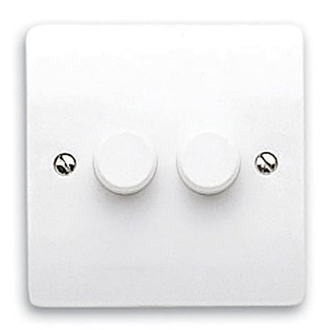 2 Way 2 Gang Dimmer Switch, 70W, 240V ac