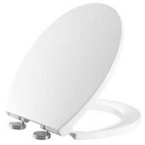 NAV Toilet Seat Softclose WHITE Hinges CHROME