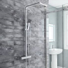 SHOWER Square Head CHROME