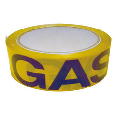 Gas ID tape 38mm x 66m yellow