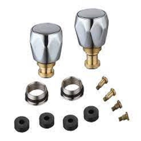 ACCESS 1/2" Tap Conversion Kit Round Head CHROME