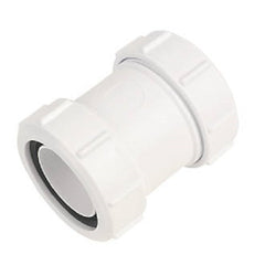 40MM MULTIPLEX STRAIGHT CONNECTOR WHITE