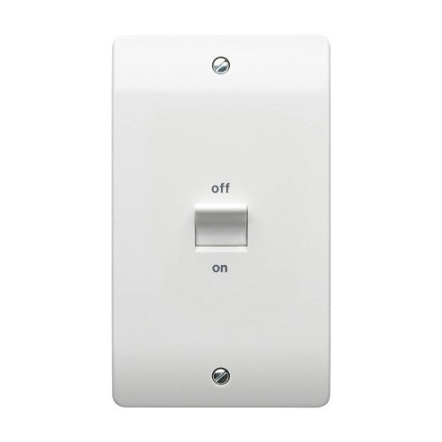 45 Amp DP Switch - Oblong (MK K5205WHI )