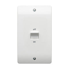 45 Amp DP Switch - Oblong (MK K5205WHI )