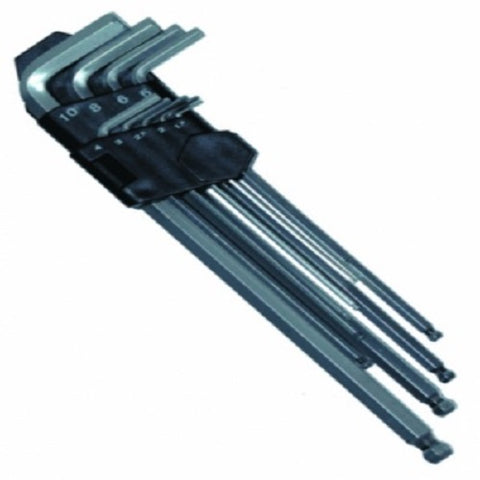 9 Piece Allen Key Ball End Sets