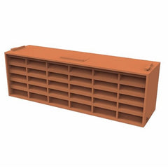 COMBINATION AIRBRICK 9" x 3" TERRACOTTA