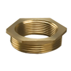 Brass hexagonal bush 1/4"x 1/8"