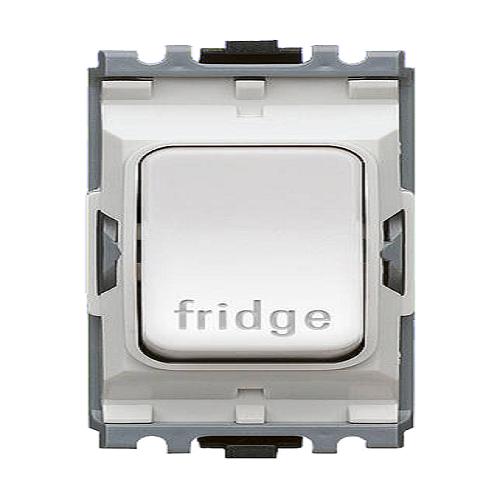 MK 20 Amp DP 1 Way Grid Switch marked - fridge