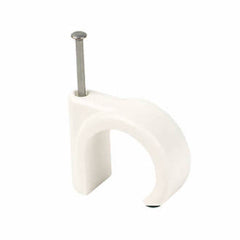 FMP 22.0MM NAIL PIPE CLIP WHITE