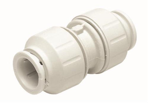 SPEEDFIT 15MM STRAIGHT CONNECTOR WHITE