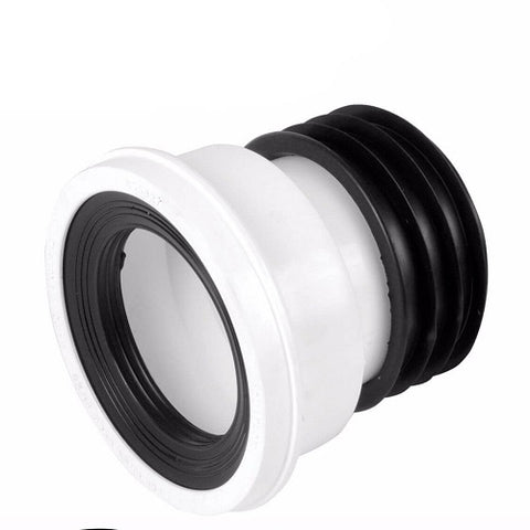 STRAIGHT PAN CONNECTOR WHITE