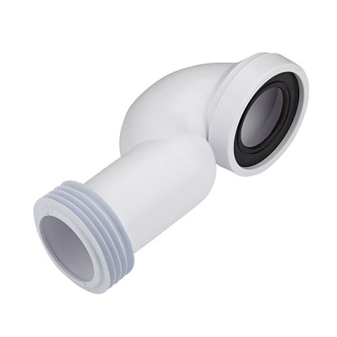 SWAN NECK PAN CONNECTOR WHITE