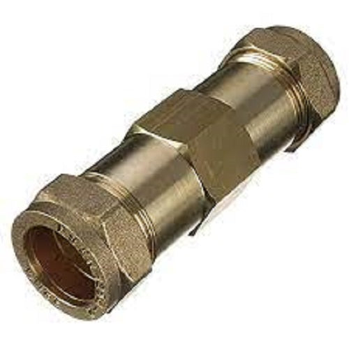 Brass compression 15mm Repair coupling