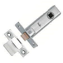 TUBULAR MORTICE LATCH N.PLATED (TL4) 3"